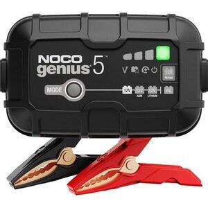 5A Smart Car Battery Charger, 6V and 12V Automotive Charger, Battery Maintainer
